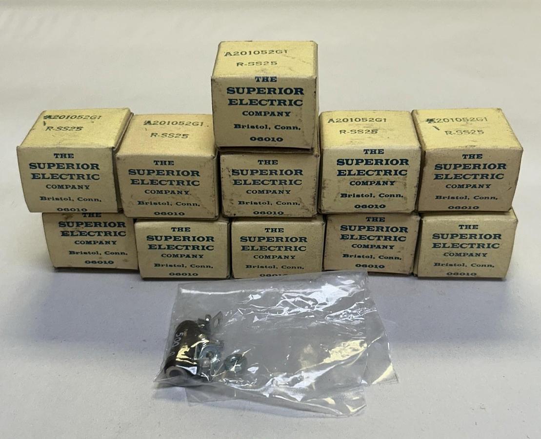 THE SUPERIOR ELECTRIC COMPANY,A201052G1,RESISTOR KIT LOT OF 11 NOS