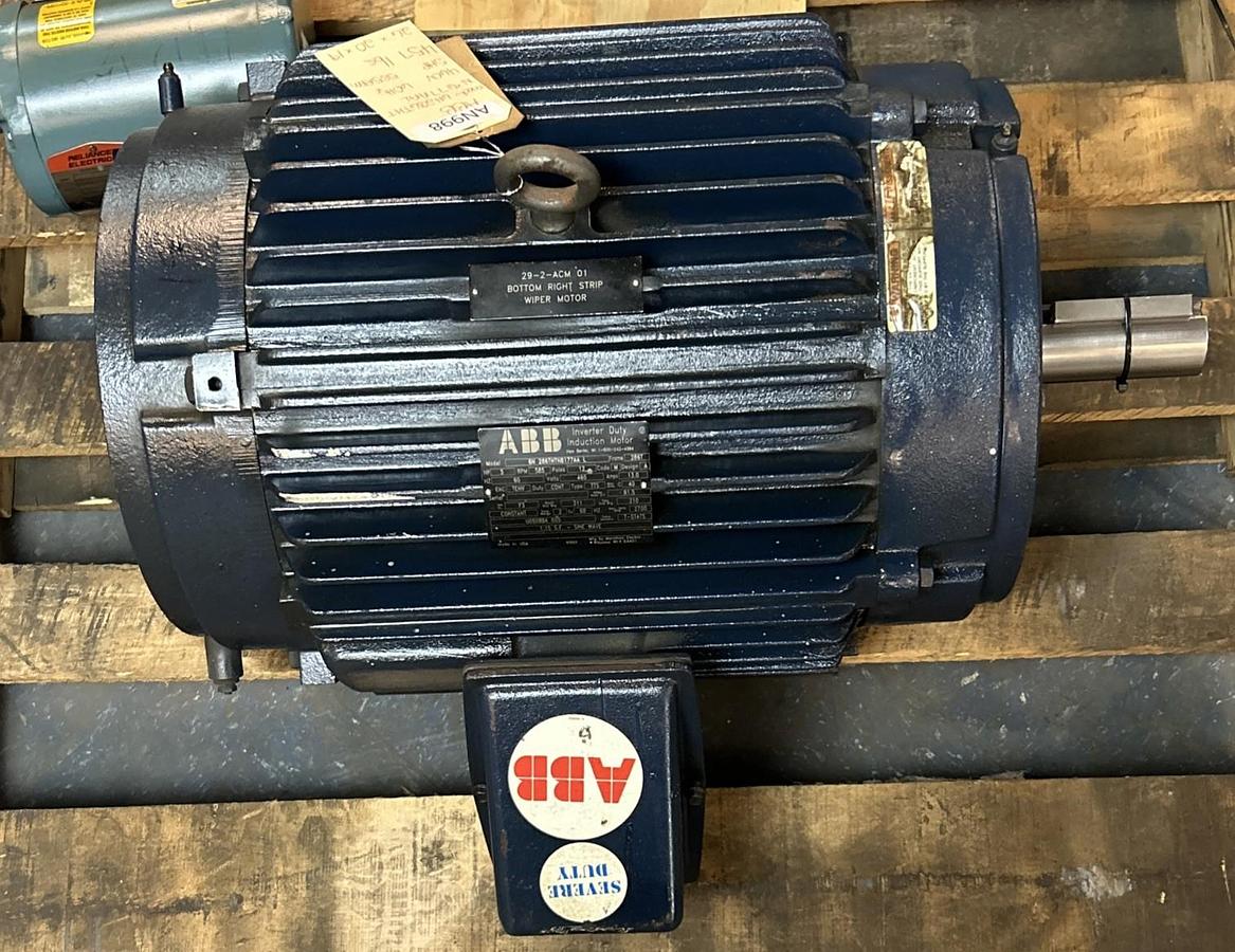 Used ABB,6N286THTN8177AAL,INDUCTION MOTOR 5HP 585RPM 460V 286T FRAME