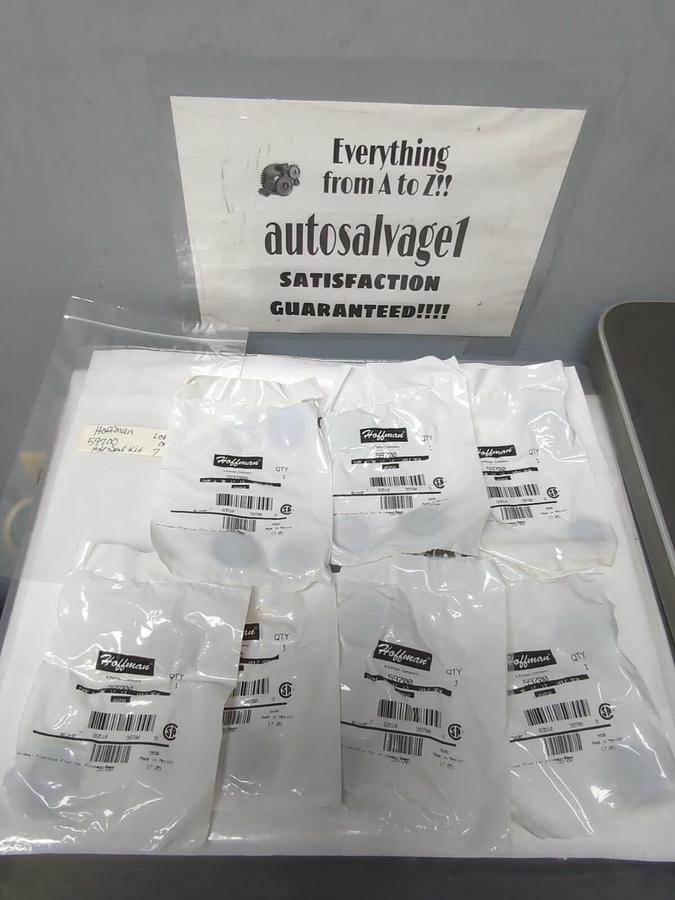 HOFFMAN,59700,TYPE 4 HOLE SEAL KIT LOT OF 7