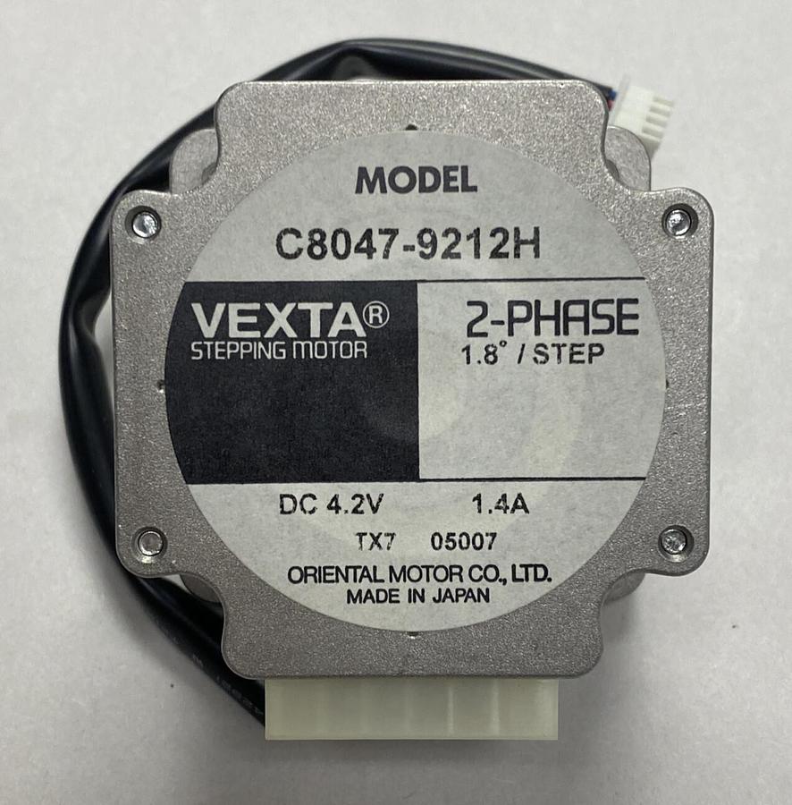 ORIENTAL MOTOR VEXTA,C8047-9212H,STEPPER MOTOR 4.2 VDC 2PH 1.4 AMP NEW NO BOX