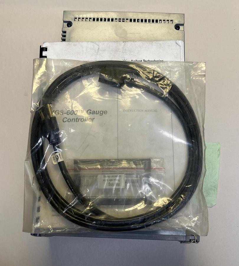 AGILENT TECHNOLOGIES,XGS600H1M0C0,XGS-600 VACUUM GAUGE CONTROLLER NOS