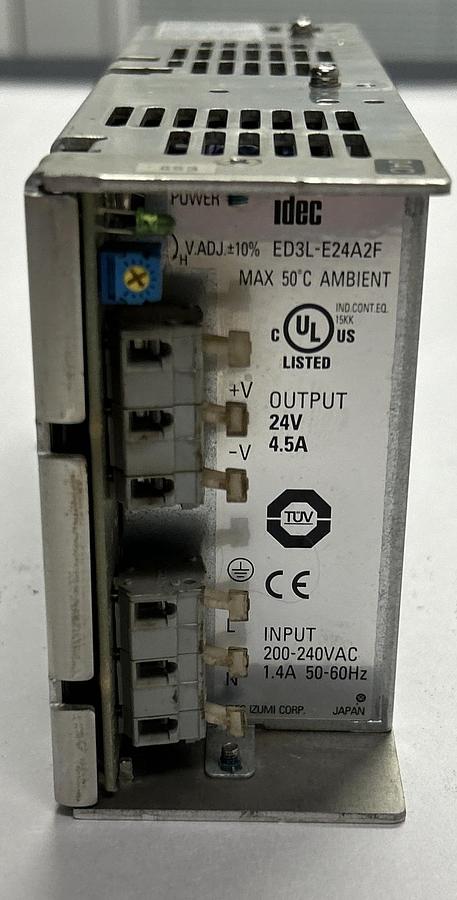 Used IDEC,ED3L-E24A2F,POWER SUPPLY