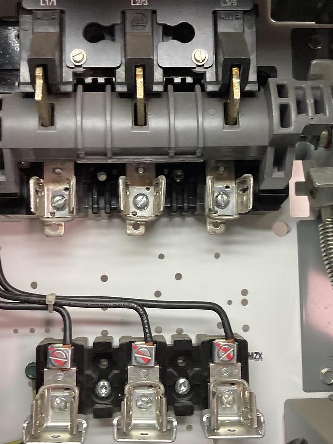 Used Allen-Bradley,2100,Size 1 Fused MCC 12 Inch Starter Bucket