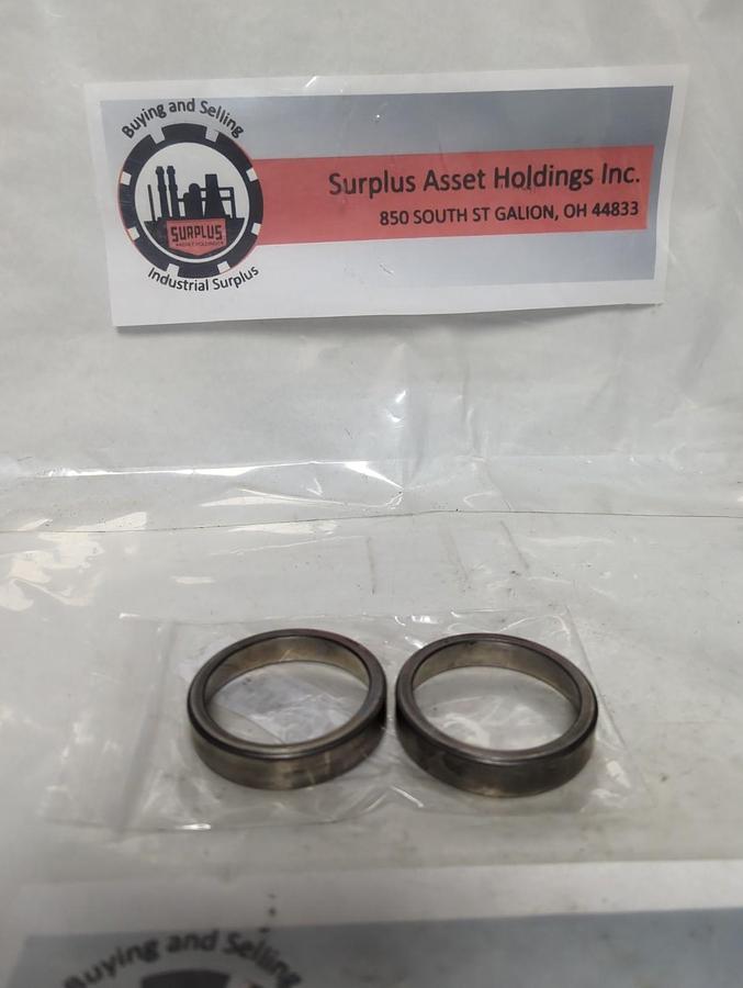 Used TIMKEN,LM48510,ROLLER BEARING CUP LOT OF 2 PRE-OWNED