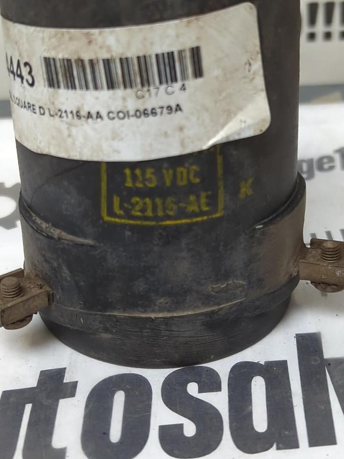SQUARE D,L-2116-AA,ELECTRIC COIL 115V DC NOS