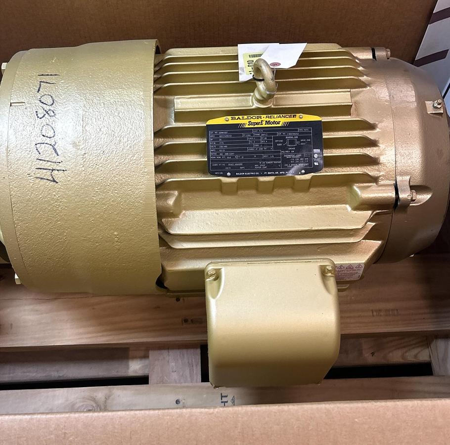 BALDOR,EBM4103T,SUPER-E BRAKE MOTOR 25HP 1775RPM 3PH 284T FRAME NEW