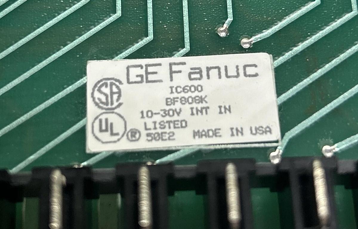 GE FANUC,IC600BF808K,INPUT MODULE NOS