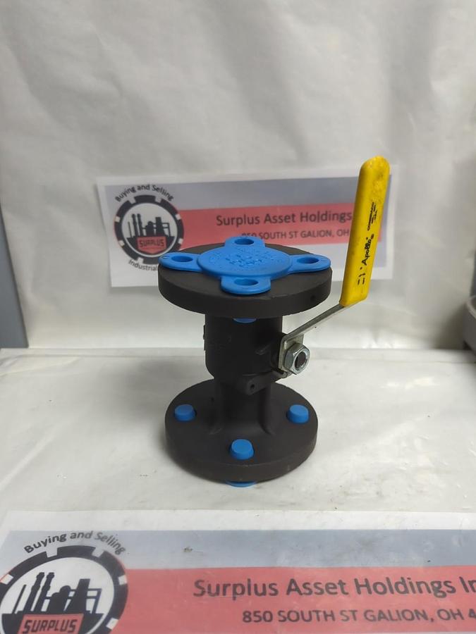 Used APOLLO CONBRACO,WCB RTFE,FLANGED BALL VALVE 1 INCH 100°F PRE-OWNED