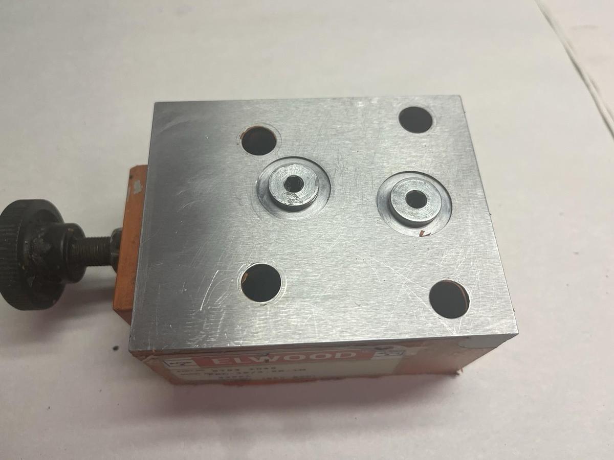 Used ELWOOD,PRL-3K/3.6K-1M,HYDRAULIC CONTROL FLOW VALVE
