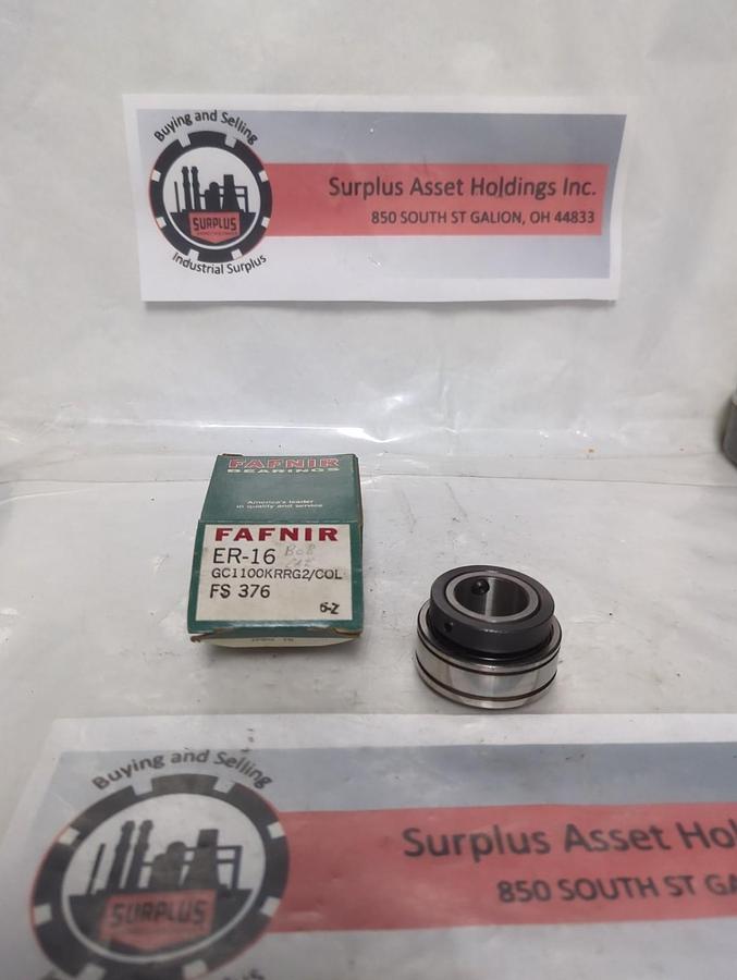 FAFNIR,ER-16,BALL INSERT BEARING WITH LOCKING COLLAR NOS