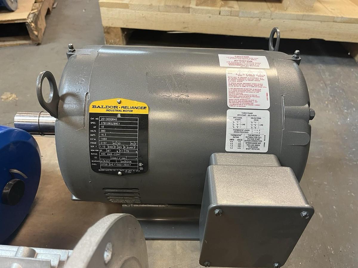 BALDOR,2013000840,MOTOR 10HP 380V 1460RPM 215T 3PH