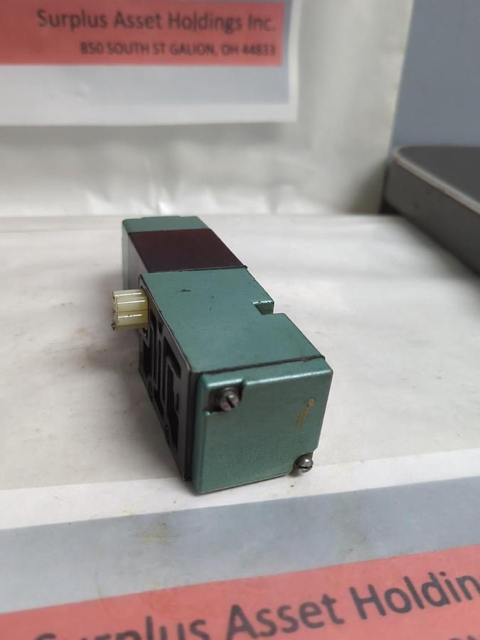 Used NUMATICS,152SA400K000030,SOLENOID VALVE 110-120 50/60 HZ AMPS. 12 PRE-OWNED
