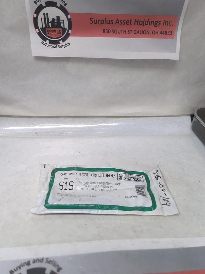 FLEXCO,S1S,X-TRA LIFE WRENCH NOS