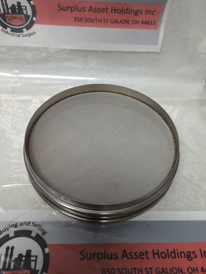 Used USA STANDARD,NO.10,TEST SIEVE 2.00MM .0737 INCH ASTM E-11 SPEC PRE-OWNED