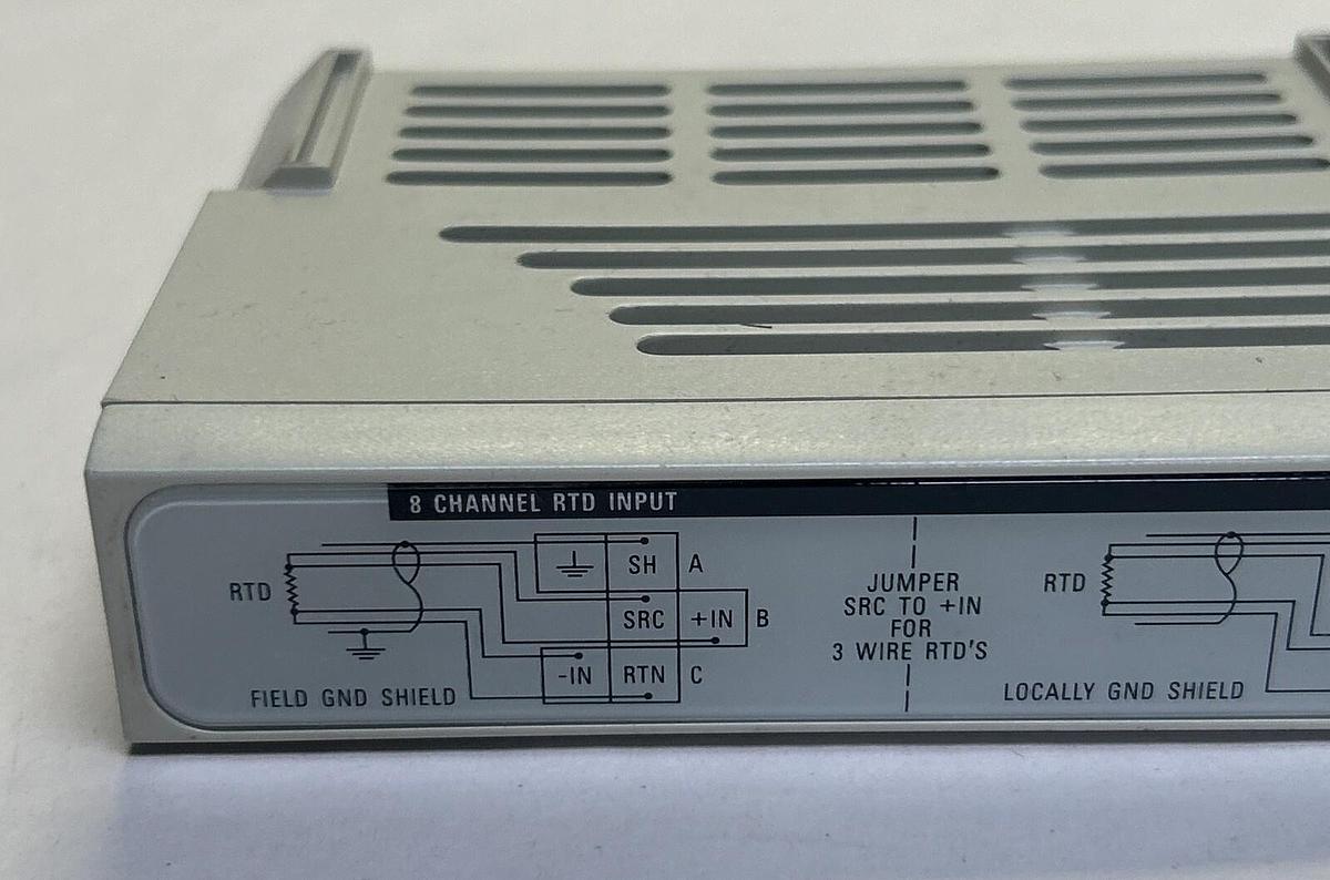 Used OVATION,5X00121G01,8 CHANNEL RTD INPUT MODULE