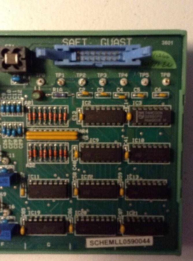 Used Saet Electronic,SCHEMLL0590044,Card Guast