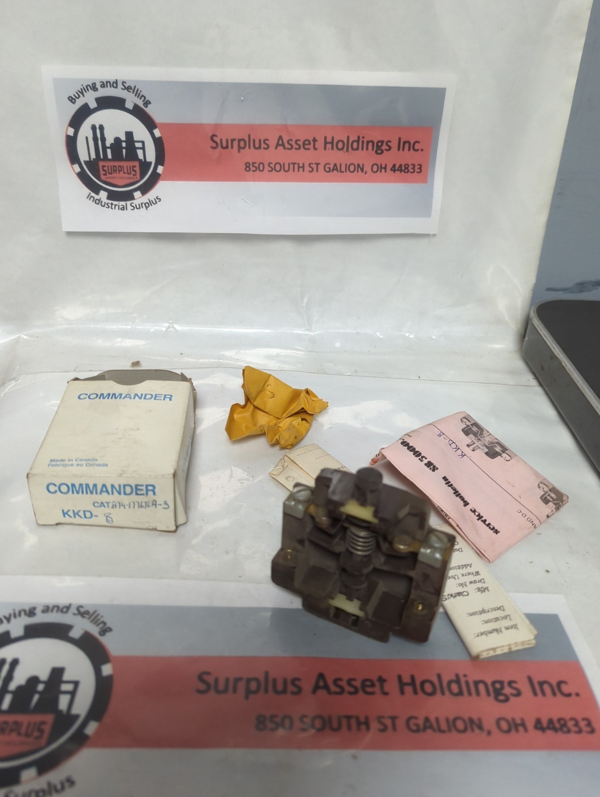CLARK/SYLVANIA,KKD-8,CONTACT BLOCK NOS