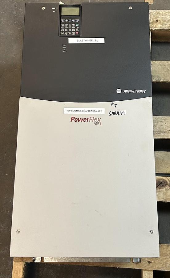 Used ALLEN BRADLEY,20BD180A3ANNANC0,POWERFLEX 700 AC DRIVE VFD 150HP