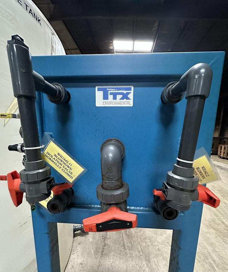 Used Therma-Tron-X Environmental 26 Plates 6800PSI 96" Filter Press