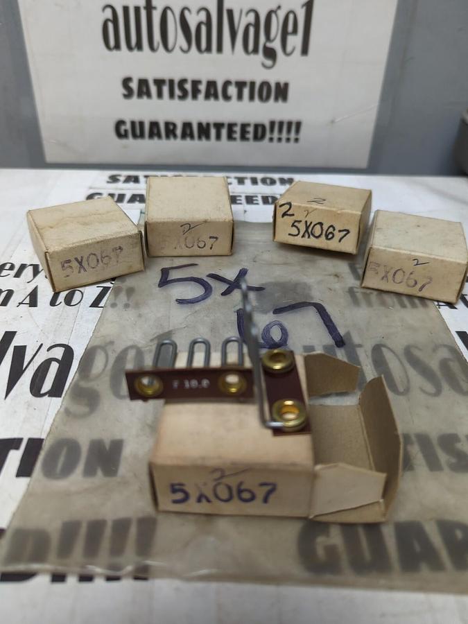 DAYTON ELECTRIC,5X67,STYLE F 10.0 HEATER ELEMENTS LOT OF 10 NOS