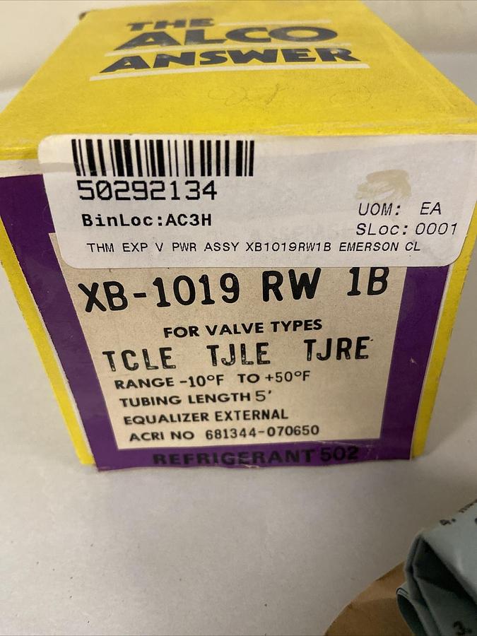 Alco Controls,XB-1019-RW-1B,Thermal Expansion Assembly