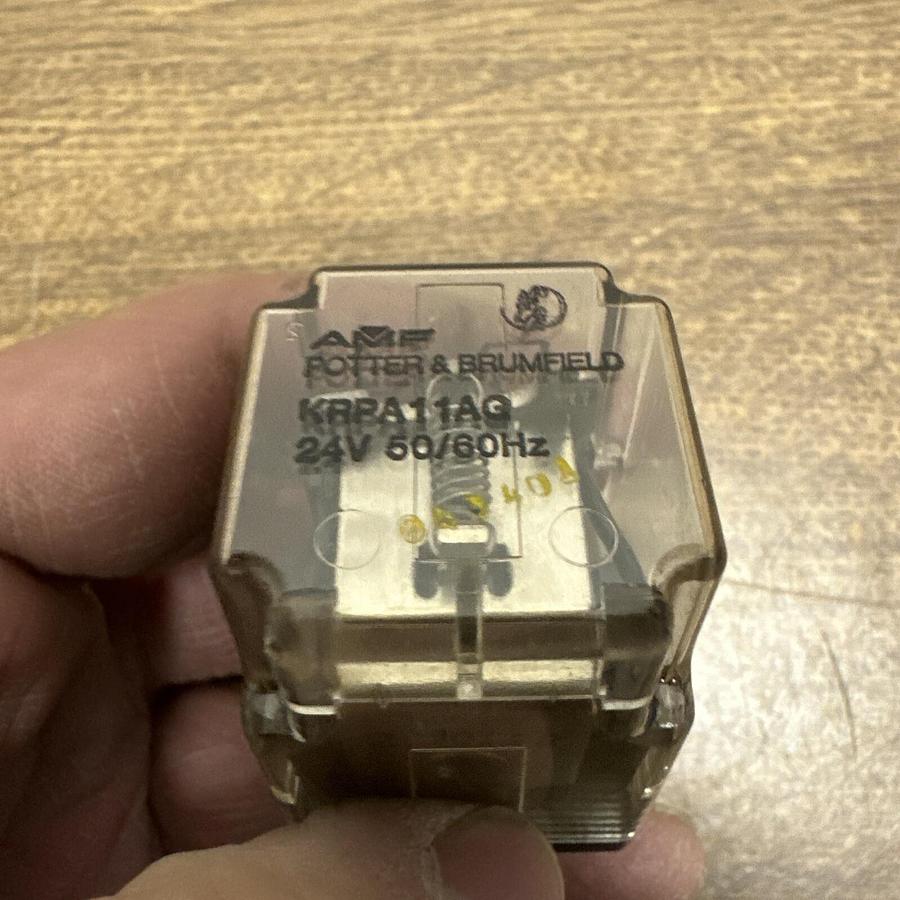 Used Potter & Brumfield,KRPA-11AG,24V Relay