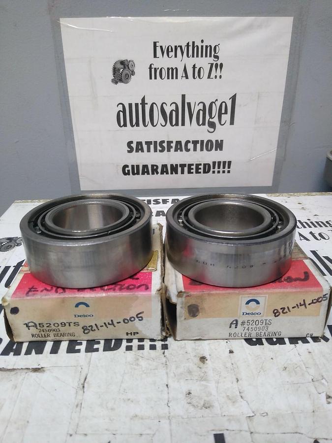 NDH DELCO,5209TS,CYLINDRICAL ROLLER BEARING LOT OF 2 NOS