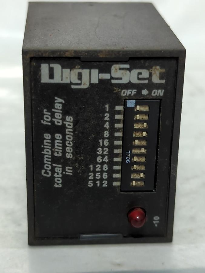 Used SSAC,TDM120AL,DIGI-SET TIME DELAY RELAY PRE-OWNED