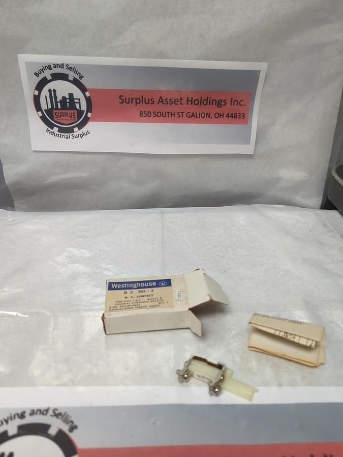 WESTINGHOUSE,B3-NO,THERMAL OVERLOAD RELAY NOS