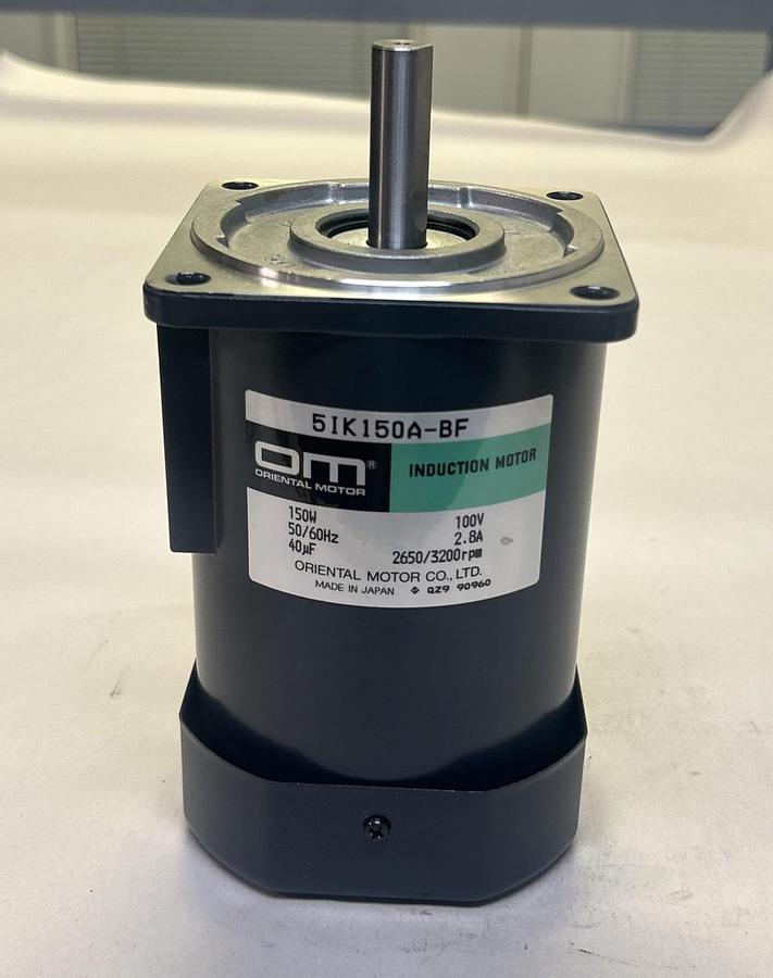 Used ORIENTAL MOTOR,5IK150A-BF,INDUCTION MOTOR