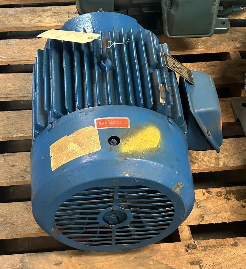 Used UNBRANDED,TEFC,MOTOR 15HP 1800RPM 460V 3PH 154T FRAME