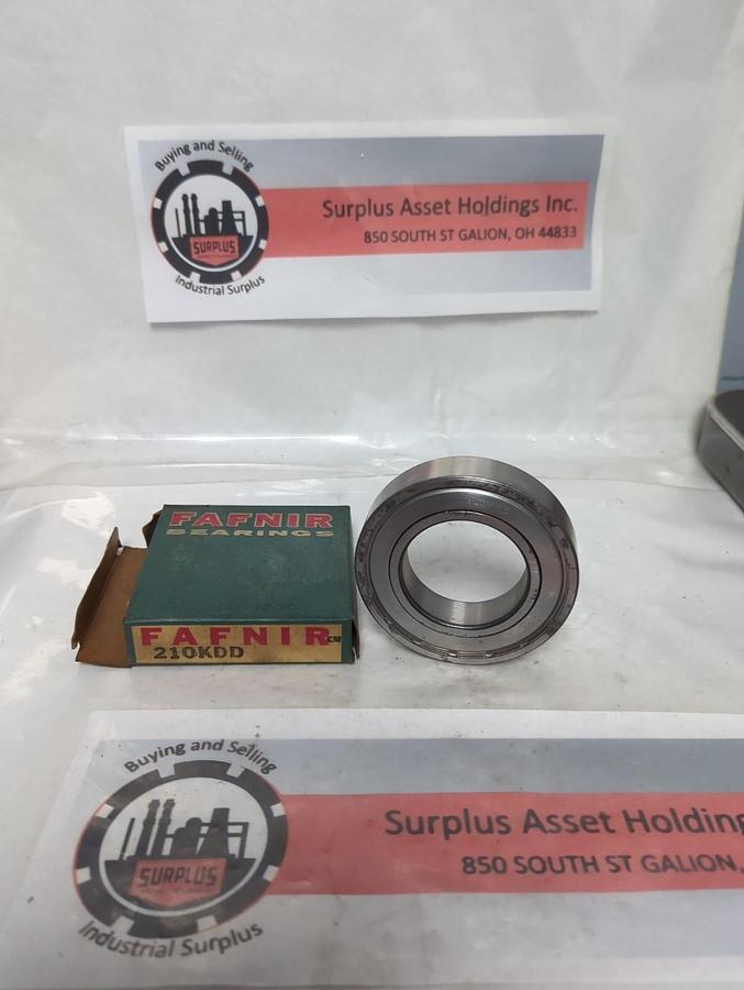 FAFNIR,210KDD,SHIELDED DEEP GROOVE BALL BEARING NOS