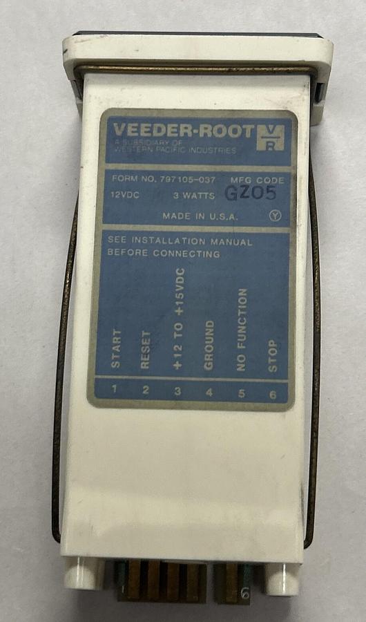 Used VEEDER-ROOT,797105-037,ELAPSED TIME INDICATOR