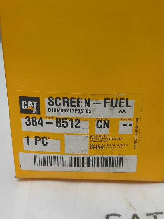 CATERPILLAR,384-8512,FUEL SCREEN