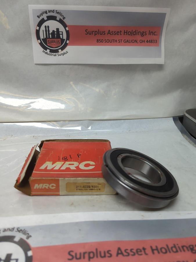 MRC,211-SZZG/H201,SINGLE ROW BALL BEARING NOS
