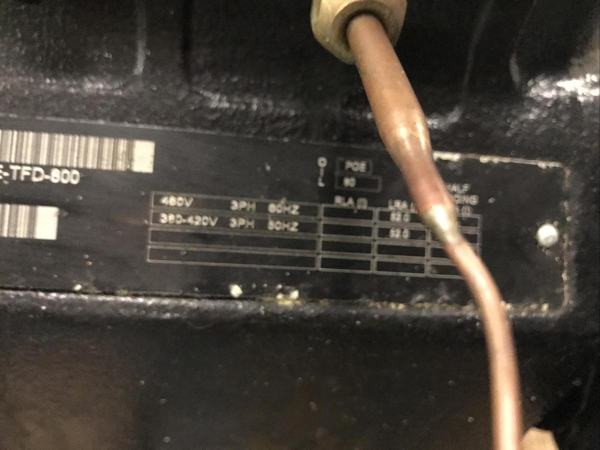 Used Copeland Discus,2DF3F16KE-TFD-800, Compressor 460V 3PH 60Hz