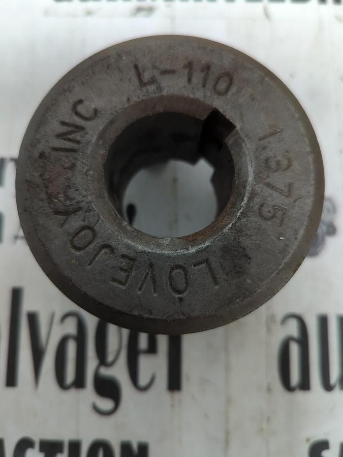 LOVEJOY,L-110X1.375,JAW COUPLING 1-3/8 INCH KEYED BORE NOS