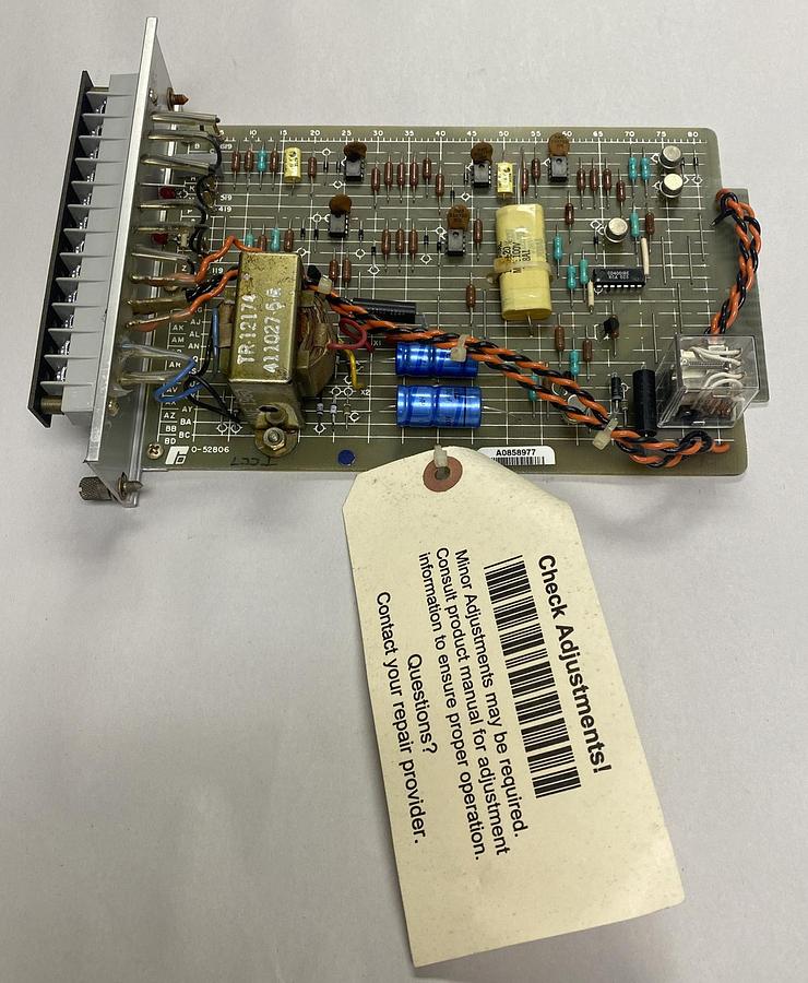 Used RELIANCE,0-52806,OVERSPEED BOARD REFURBISHED