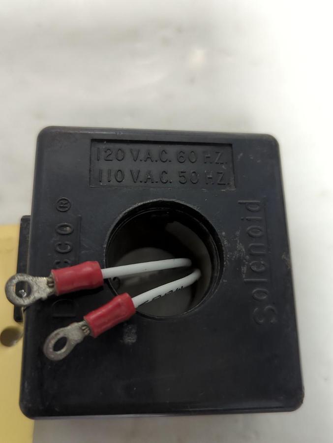 Used DECCO,85-50-208-32,SOLENOID COIL 110-120VAC 50-60 HZ PRE-OWNED