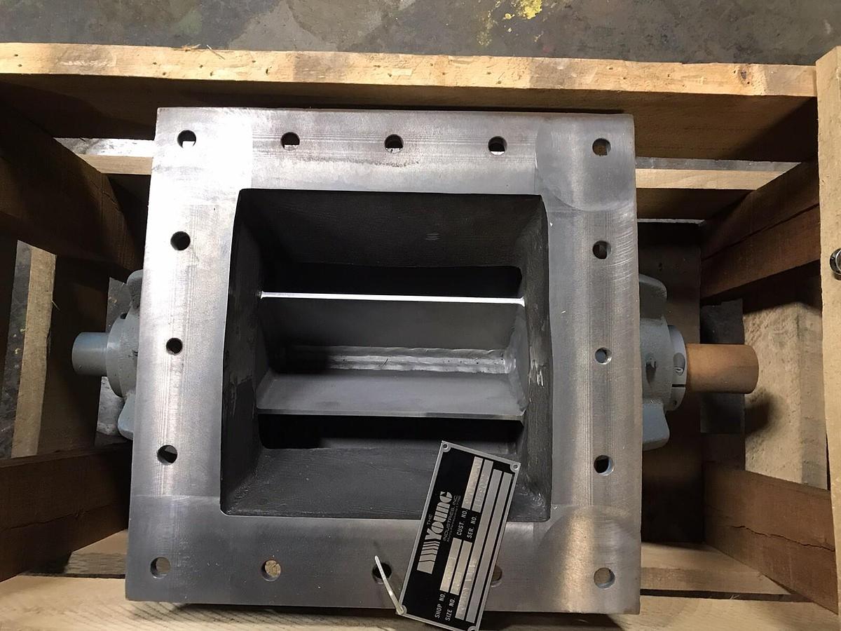 Used Young,13014-1,10 INCH Rotary Valve 10LH