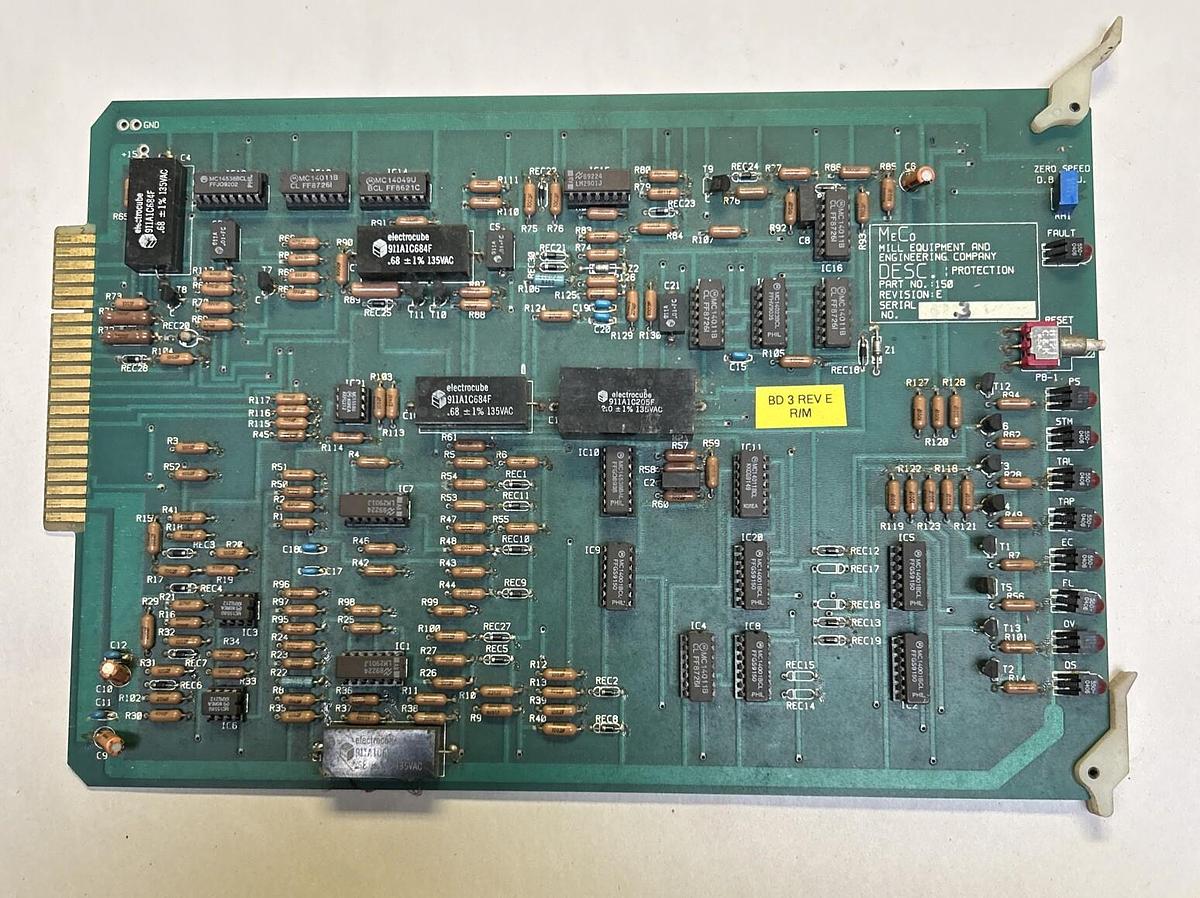 Used MILL EQUIPMENT,150,PROTECTION BOARD