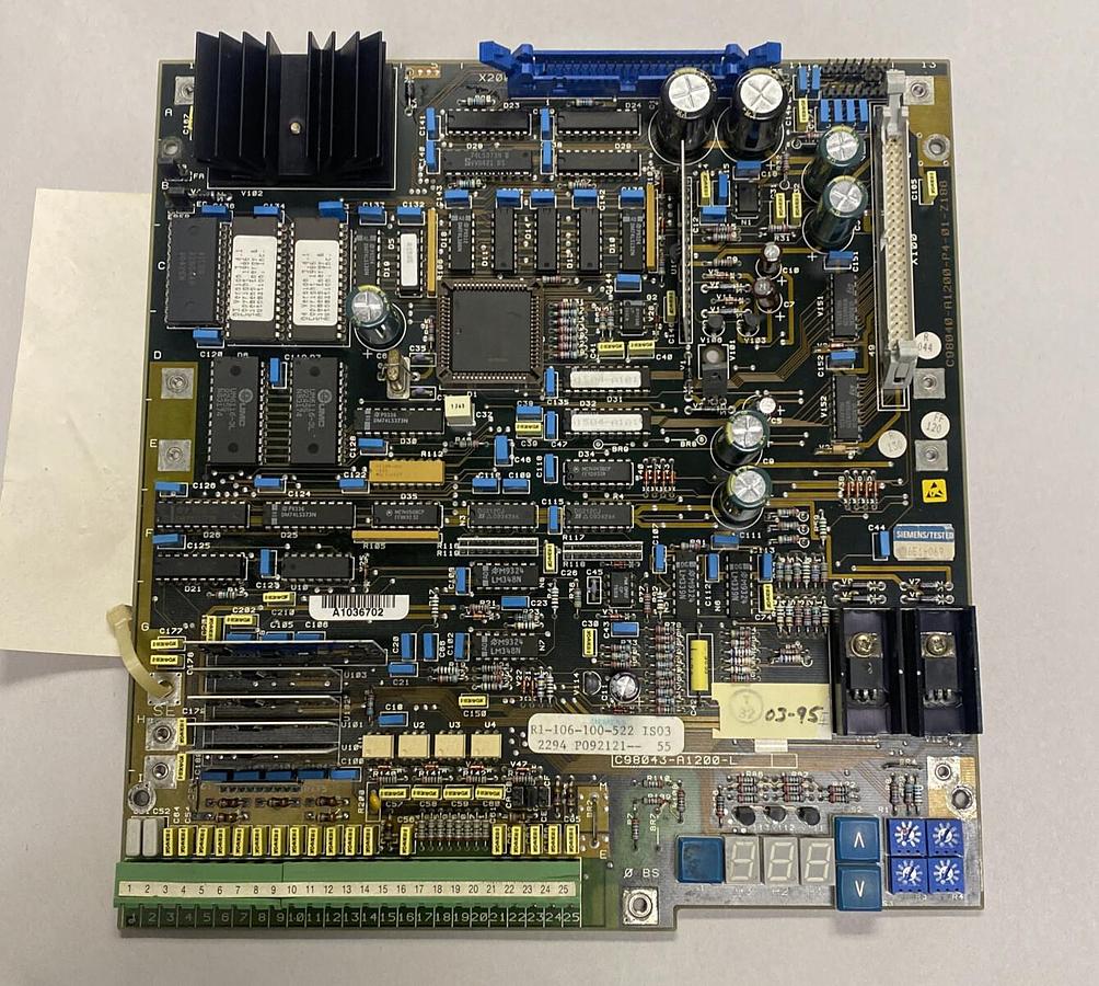 Used Siemens,R1-106-100-522,Control Circuit Board