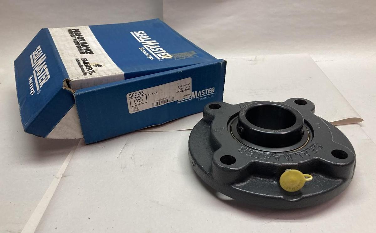 SealMaster,SFC-28,Flange Mount Ball Bearing