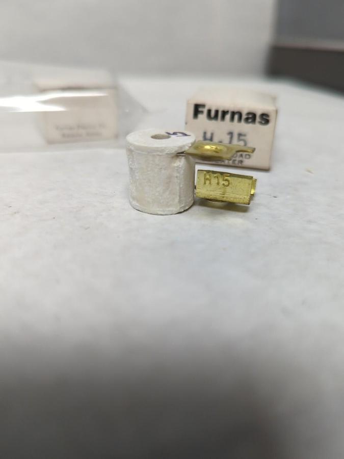FURNAS,H-15,OVERLOAD HEATER ELEMENT COIL LOT OF 2 NOS