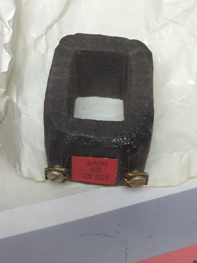 Used ALLEN-BRADLEY,2A01,COIL 110V 60CY 95V 50CY PRE-OWNED