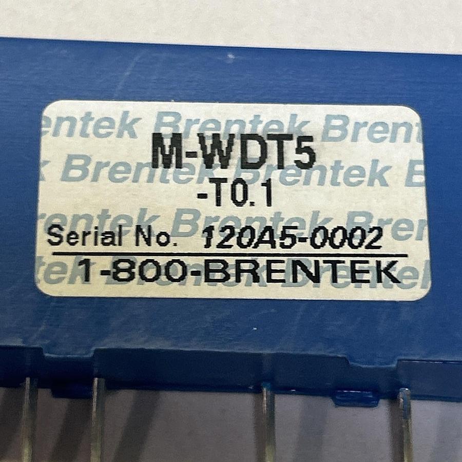 Used BRENTEK,M-WDT5,DRY CONTACT RELAY NOS