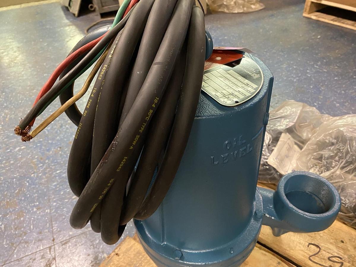 BURKS BARNES,3SE3742L,SUMP PUMP 3 INCH 3.7HP 460V 3450RPM