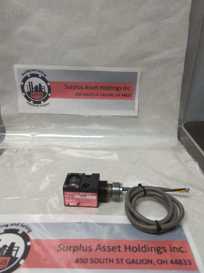 Used BANNER,SMA95R,VALU-BEAM PHOTOELECTRIC SENSOR RECEIVER PRE-OWNED