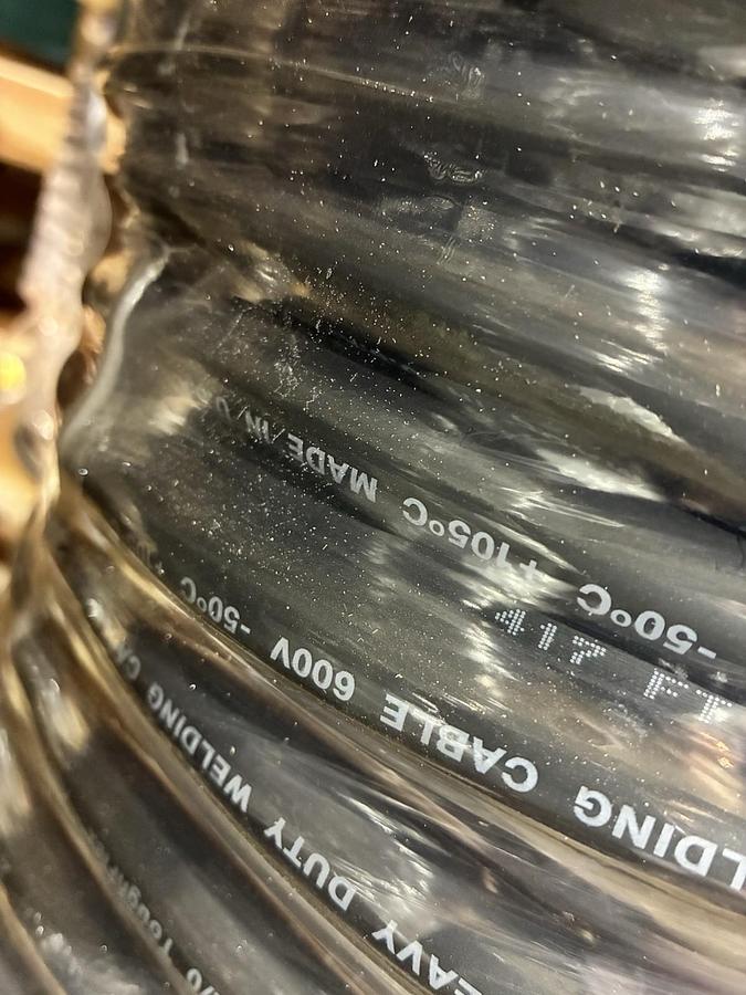 Used Best Welds,911-2/0-500,WELD CABLE 500' 2/0  600V