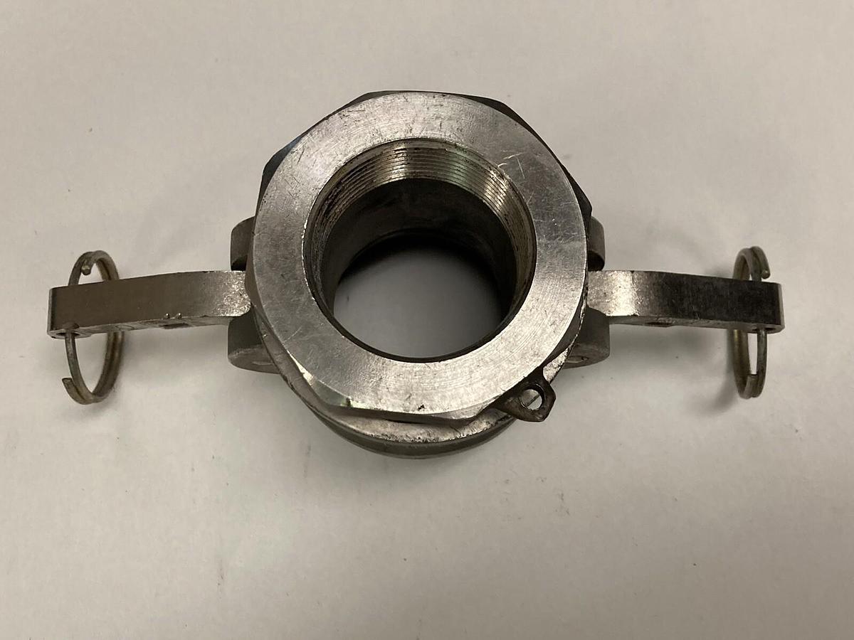 Used Neco,D200,Cam Lock Coupling 2 INCH 150 PSI 316 SS